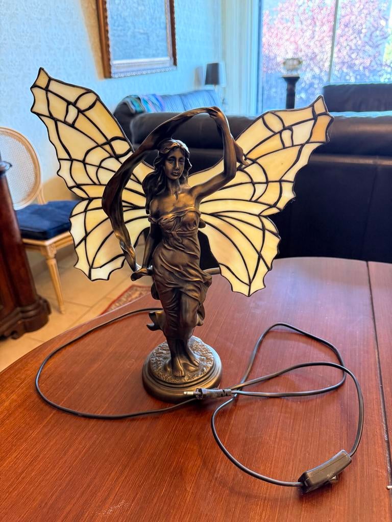 Tiffany Fairy Lamp, Ophalen, Gebruikt, Glas