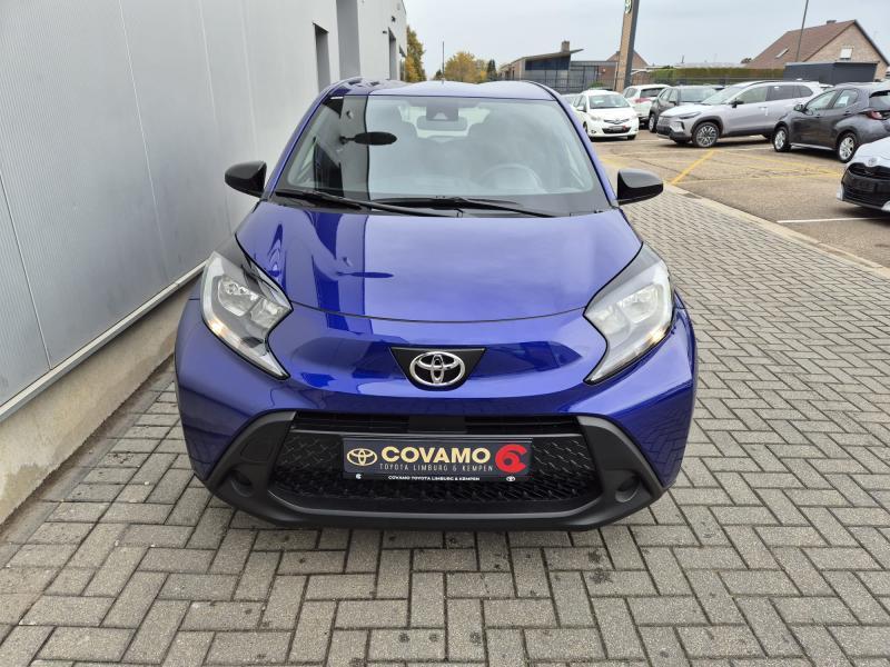 Toyota Aygo X 1.0 play, Emergency brake assist, Blauw, 72 pk, Bedrijf