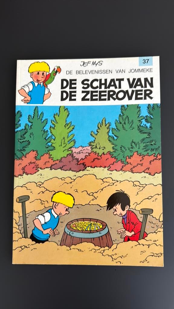 Jef Nys - De schat van de zeerover - Jommeke, Boeken, Stripverhalen, Ophalen, Gelezen, Jef Nys