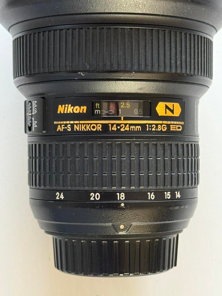 AF-S NIKKOR 14-24mm 1:2,8G ED, Ophalen, Zo goed als nieuw, Nikon