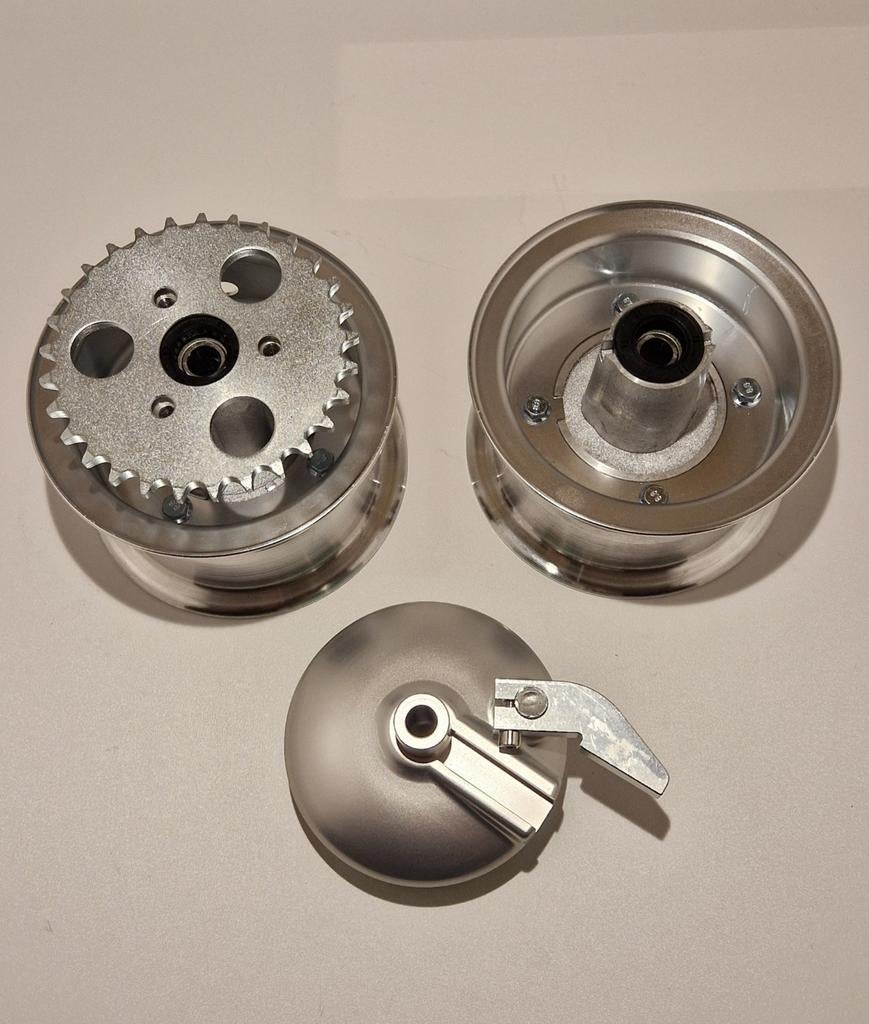 Honda Monkey Z50M Remplaat alum. cnc gedraaid, Verzenden