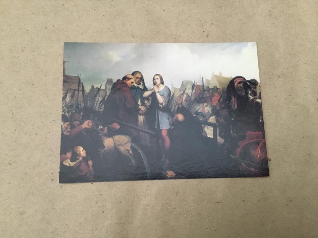 Carte postale Henry Scheffer Jeanne D'Arc non décrite, Enlèvement ou Envoi