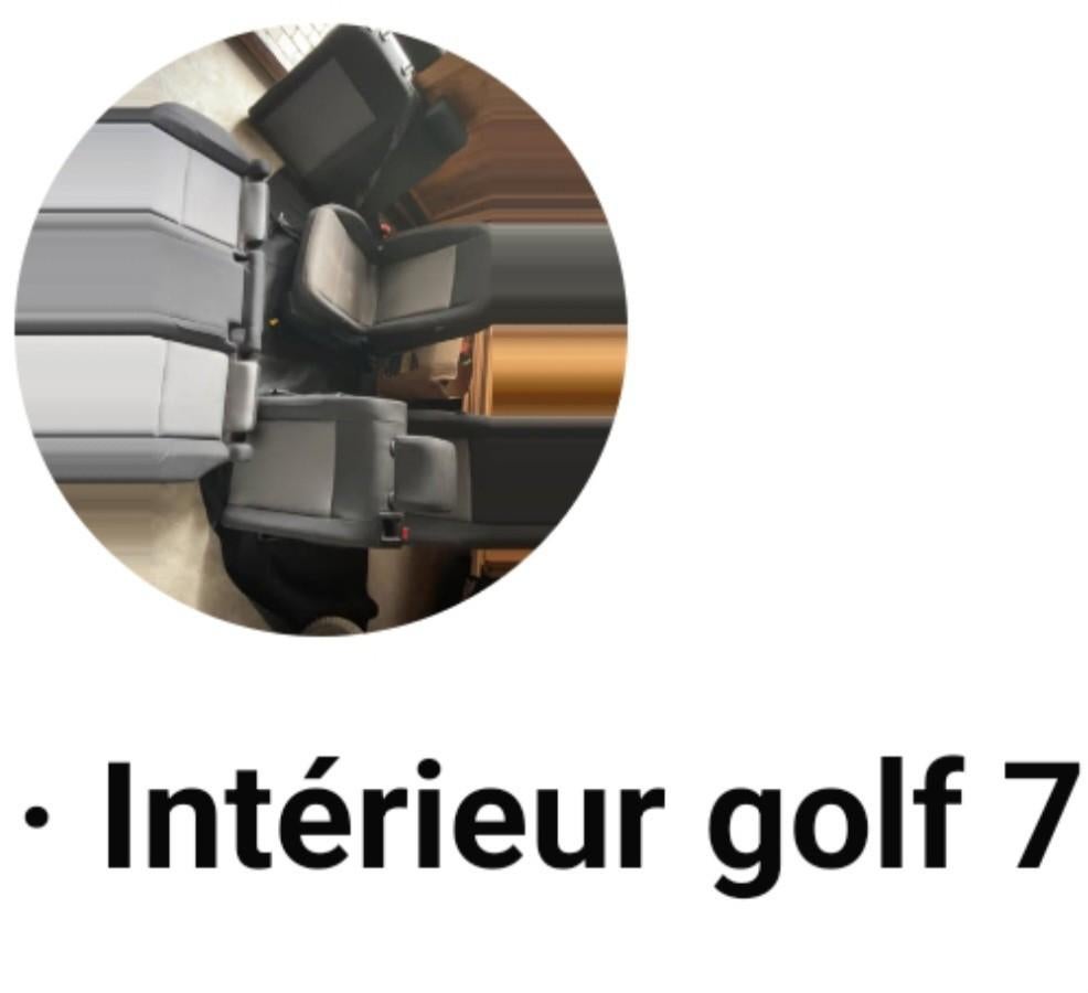 Intérieur Golf 7, Autos : Pièces & Accessoires, Enlèvement, Utilisé