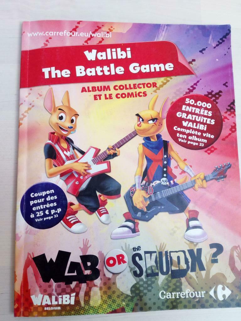 Walibi le jeu de bataille 2 (Album + cartes), Envoi, Utilisé