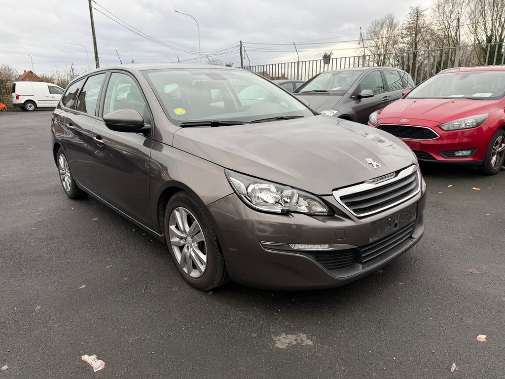 Peugoet 308 diesel 1.6 EU5b, Auto's, Euro 5, Stof, 4 cilinders, Bruin