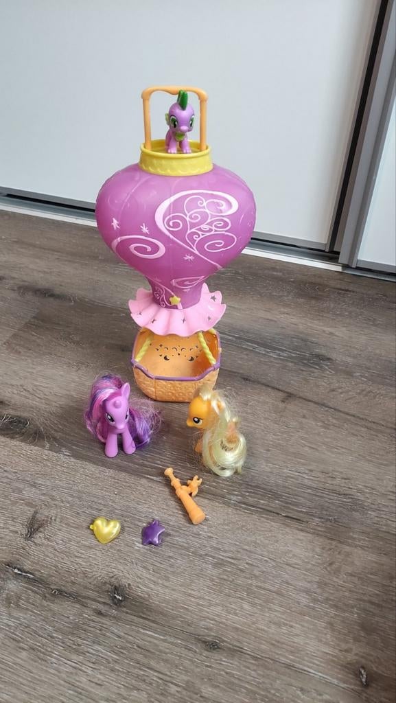 My little pony luchtballon, Ophalen, Gebruikt