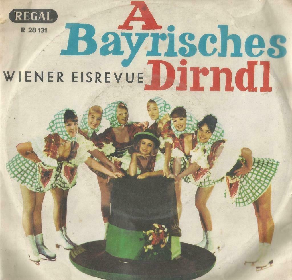 Monika Frank – A Bayrisches Dirndl / Jörg Maria Berg - Amore, Enlèvement ou Envoi, Single, Utilisé, Pop