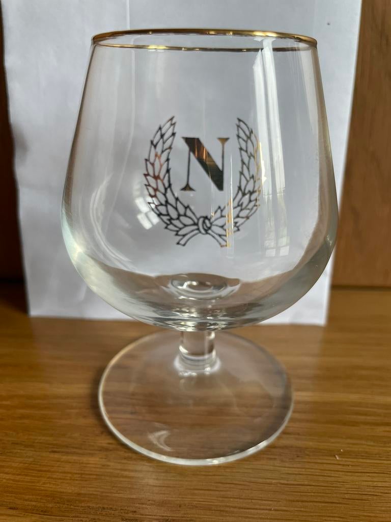5 cognac glaasjes Napoleon, Ophalen of Verzenden, Gebruikt, Borrel- of Shotglas