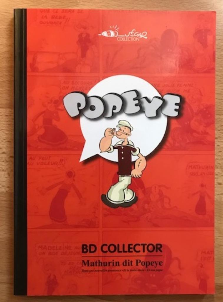 MATHURIN DIT POPEYE BD COLLECTOR 3 VERHALEN IN 1 BOEK, Boeken, Stripverhalen, Eén stripboek, Ophalen of Verzenden, Zo goed als nieuw