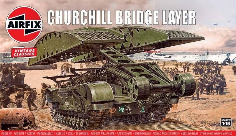 AIRFIX 04301V Churchill Bridge Layer échelle 1/76, Neuf, 1:50 ou moins, Tank, Enlèvement ou Envoi