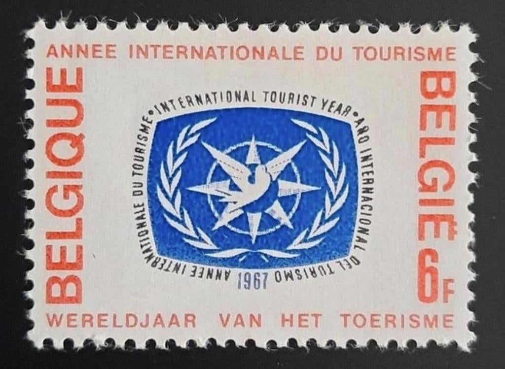 België: OBP 1407 ** Toerisme 1967., Postzegels en Munten, Postzegels | Europa | België, Frankeerzegel, Ophalen of Verzenden, Zonder stempel