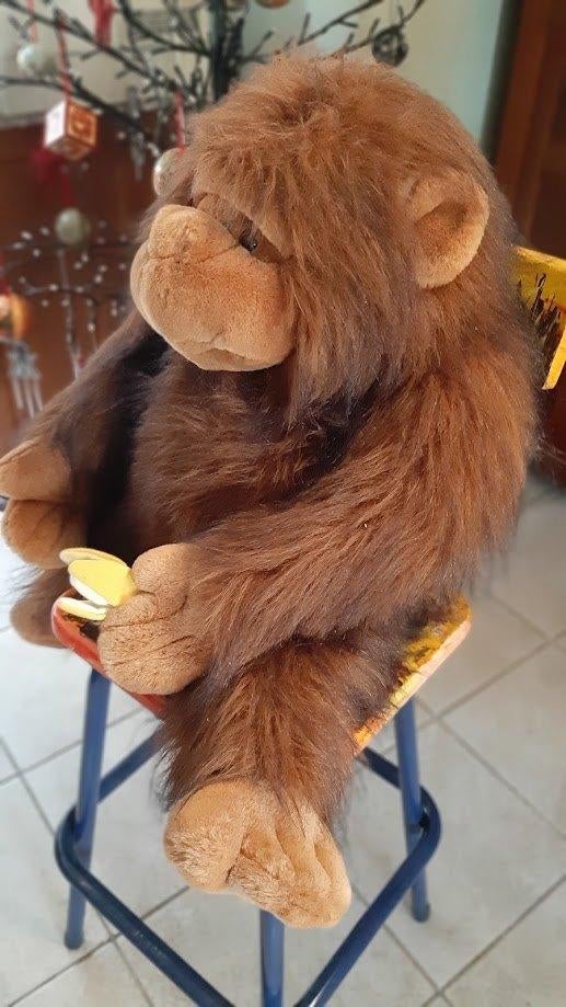 Topknuffels xxl zachte oerang oetang of zwarte aap gorilla, Verzamelen, Beren en Cherished Teddies, Ophalen of Verzenden, Nieuw