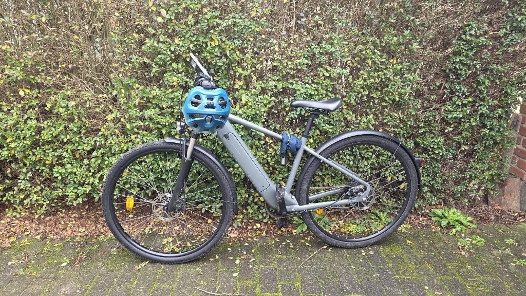 ROCKRIDER Elektrische Hybridefiets E-ACTV 100, Fietsen en Brommers, Ophalen of Verzenden, Zo goed als nieuw, Minder dan 30 km per accu