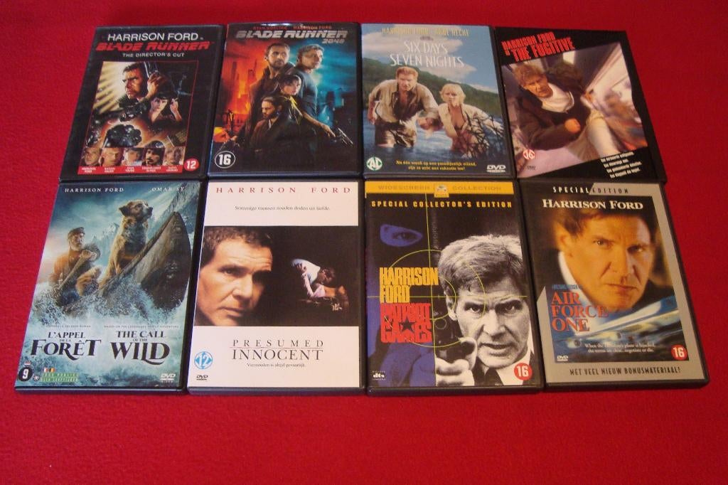 17 dvd's met harrison ford, Cd's en Dvd's, Dvd's | Actie, Actie, Ophalen of Verzenden