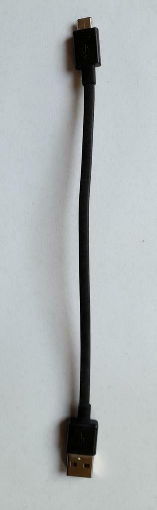 Câble de USB à MicroUSB, long de 20cm, Télécoms, Enlèvement ou Envoi, Comme neuf, Fil ou câble, Samsung
