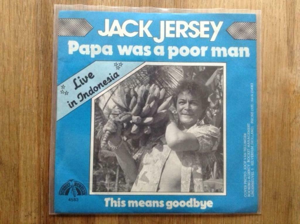 single jack jersey, Ophalen of Verzenden, 7 inch, Pop, Single