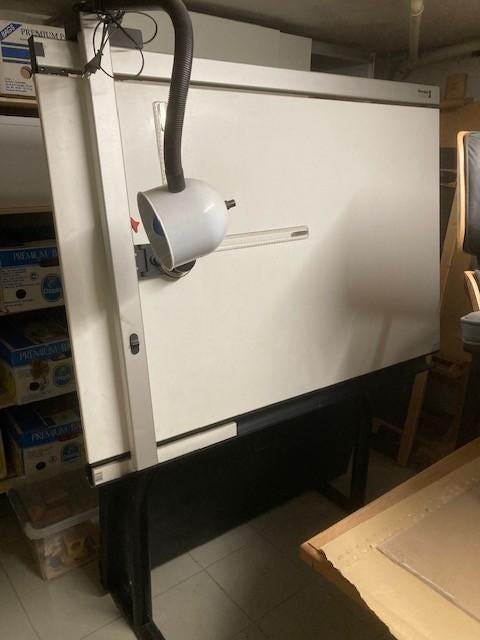 Professionele tekentafel Marabu stud2000, Ophalen, Gebruikt