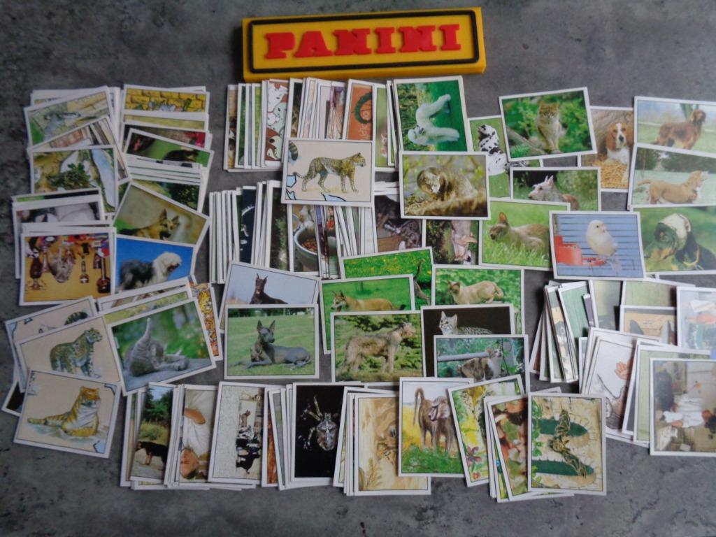PANINI STICKERS PETS HUISDIEREN ANNO 1989 247X plaatjes, Ophalen of Verzenden