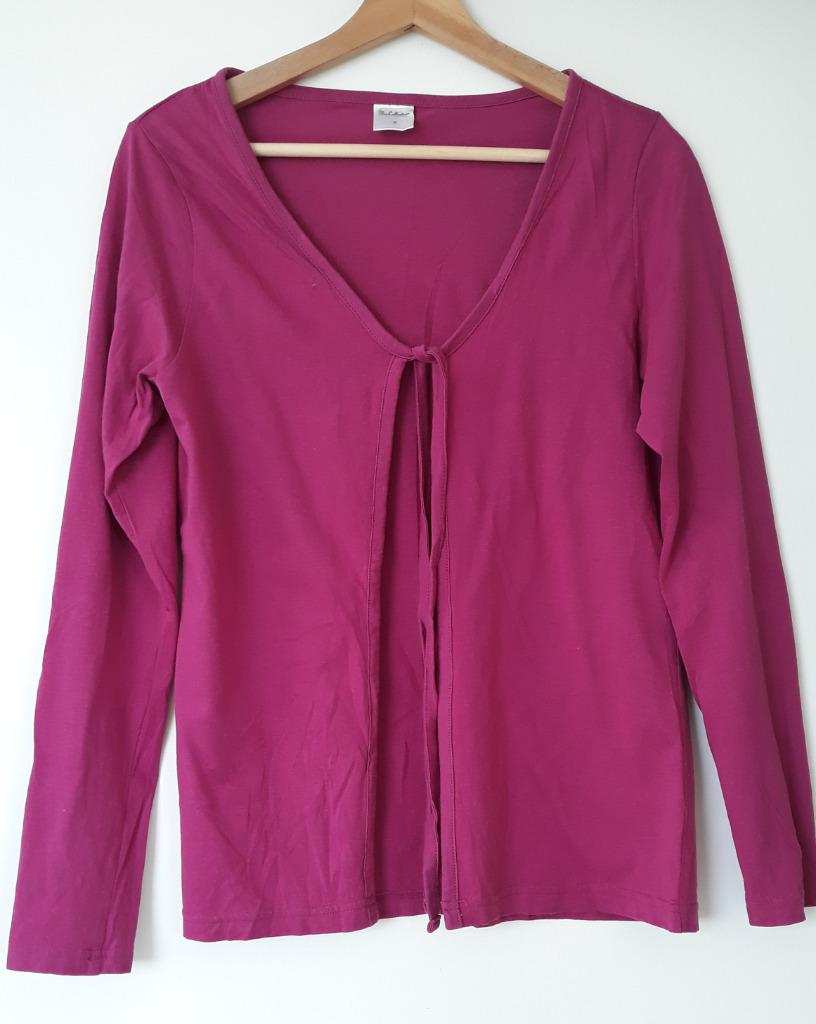 Cardigan Mauve/Rose Femme Taille S, Kleding | Dames, Ophalen, MarCollection, Zo goed als nieuw, Roze