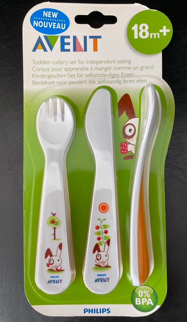 NIEUW!! Bestekset voor peuters (AVENT) Geboortecadeau idee🍄, Enlèvement ou Envoi, Neuf