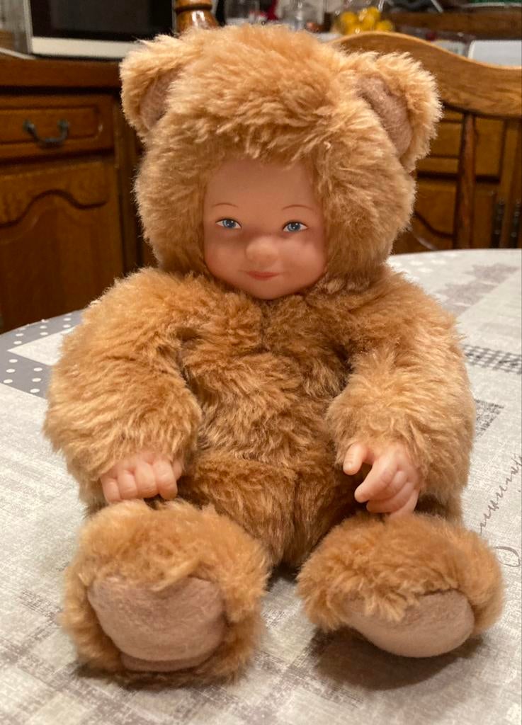 Anne Geddes popje,beer’, Verzamelen, Ophalen of Verzenden, Zo goed als nieuw, Pop