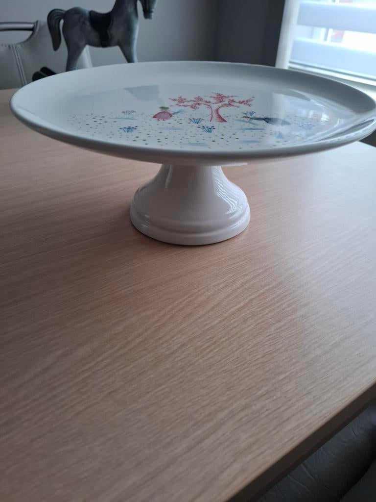 Taartschaal of etagere porselein, Huis en Inrichting, Ophalen, Zo goed als nieuw