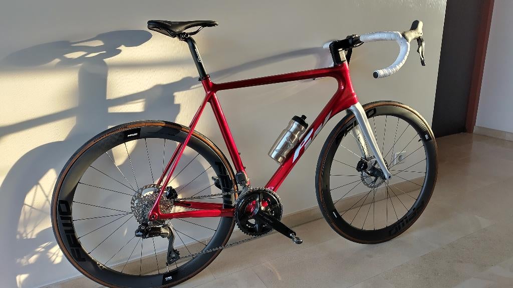 PRACHTIGE KOERSFIETS, Fietsen en Brommers, Fietsen | Racefietsen, 28 inch, Carbon, 10 tot 15 versnellingen, Heren