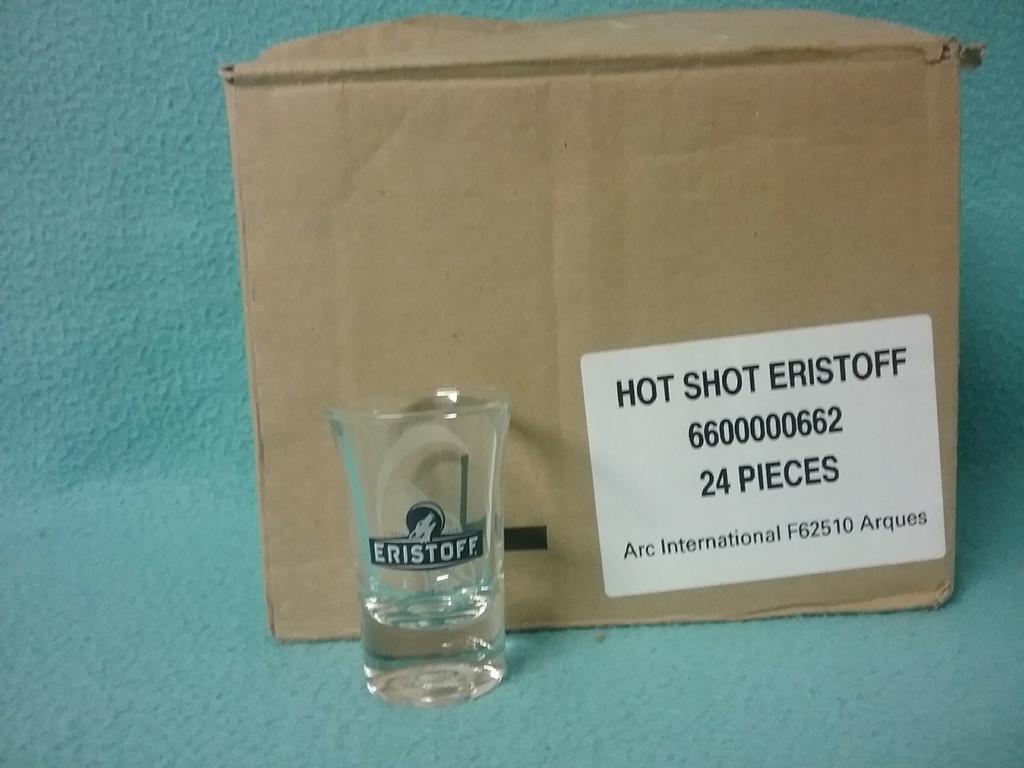 Shotglaasjes Eristoff, Ophalen of Verzenden
