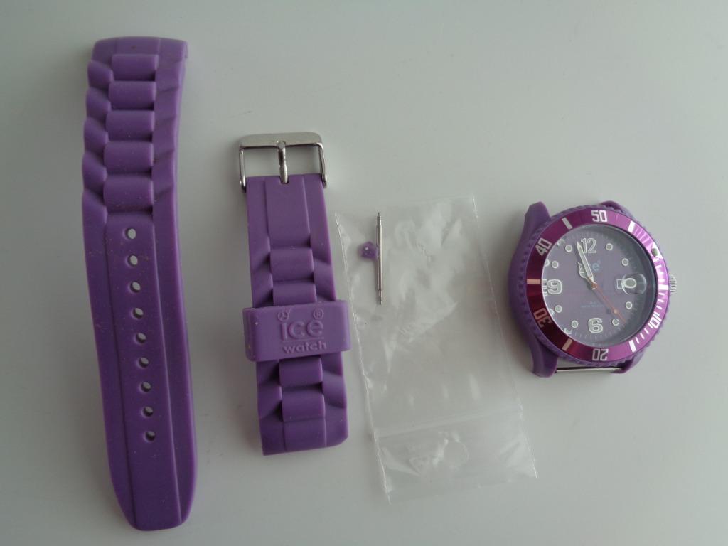 Montre ICE WATCH mauve juste le cadran + bracelet, Verzamelen, Merken en Reclamevoorwerpen, Gebruikt, Overige typen, Ophalen of Verzenden