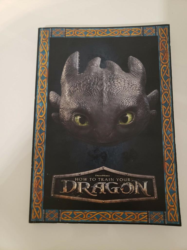 Affiche et livre Comment dresser votre dragon, Enlèvement