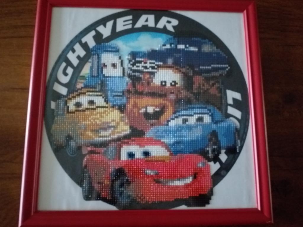 Cadre Cars  Disney Pixar, Ophalen, Zo goed als nieuw, Wanddecoratie