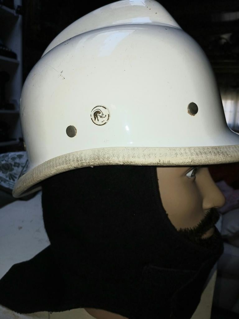 Duits / Nederlandse brandweerhelm, Ophalen of Verzenden