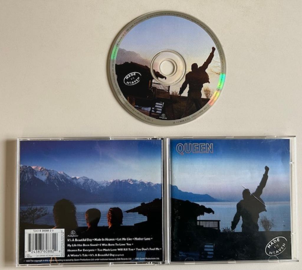 CD QUEEN - MADE IN HEAVEN -FREDDIE MERCURY MAY TAYLOR DEACON, Cd's en Dvd's, Verzenden, Zo goed als nieuw, Poprock