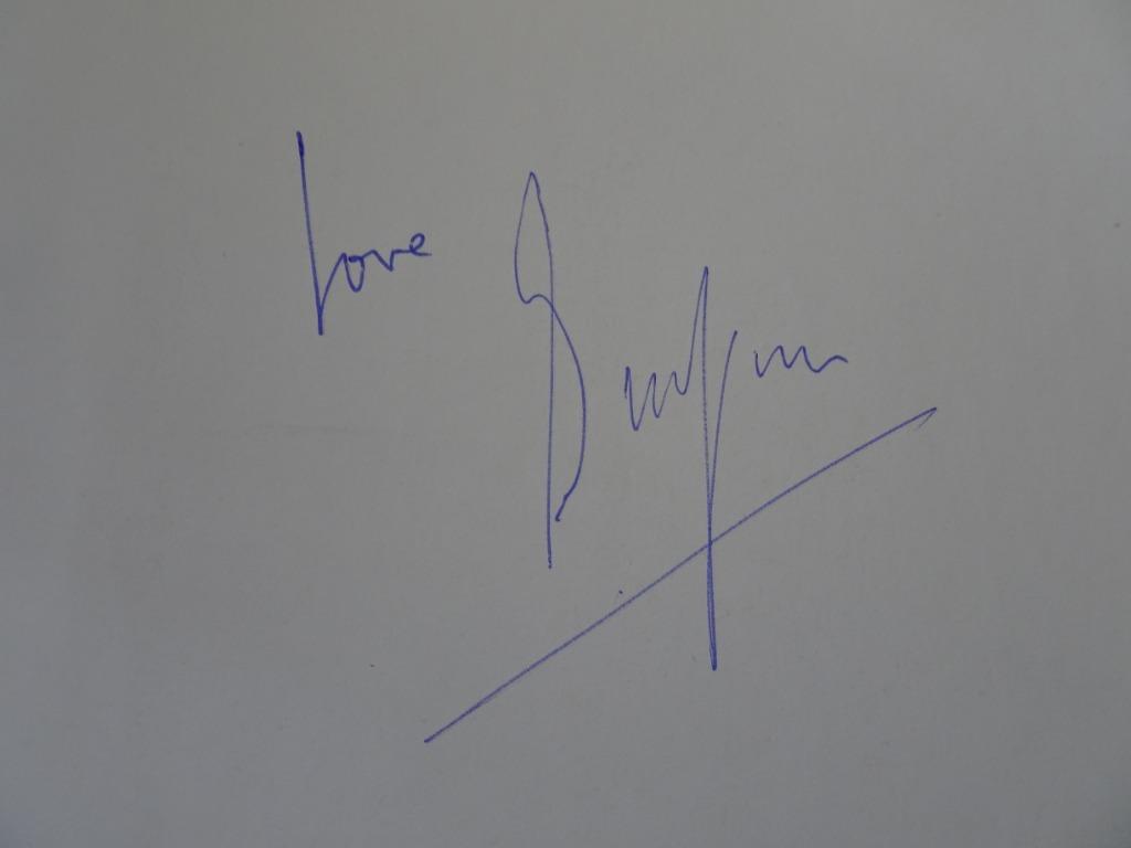 The Rolling Stones Bill Wyman ORIGINEEL GESIGNEERD!!!, Ophalen, Zo goed als nieuw