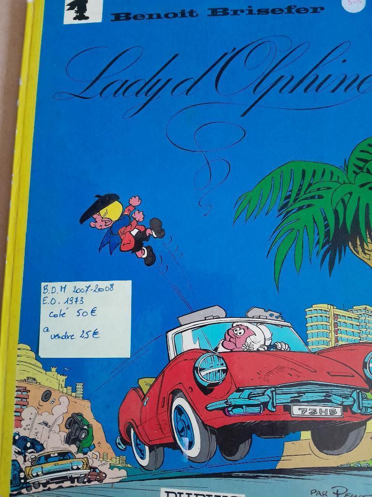 BD "Lady d'Olphine" n 6 édition 1973, Enlèvement, Comme neuf