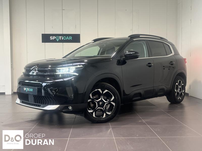 Citroen C5 Aircross Max Hybrid e-dcs6, Automaat, https://public.car-pass.be/vhr/a74ac3d4-4403-4540-8909-a9d7dc3aa8fd, Zwart, 5 deurs