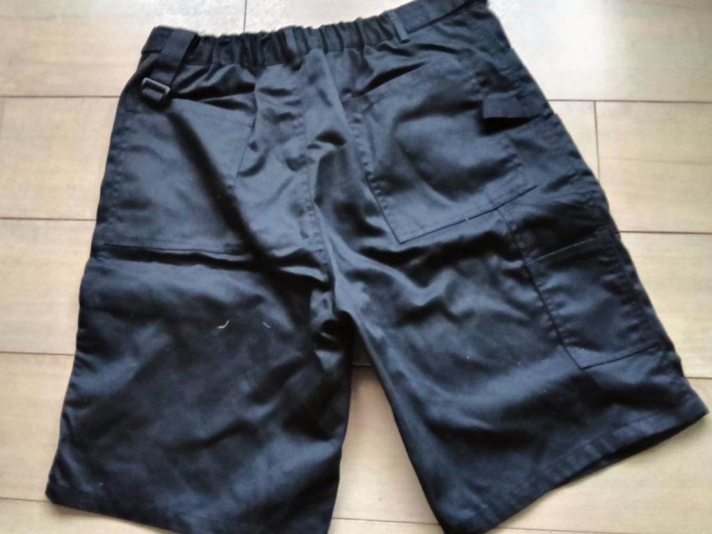 Zwarte werkshort (K3/6), Maat 48/50 (M), Zwart, Nieuw, Cratex