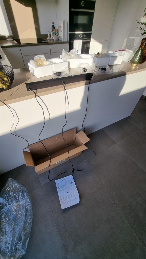 Hanglamp 3x volledig set nieuw in de doos