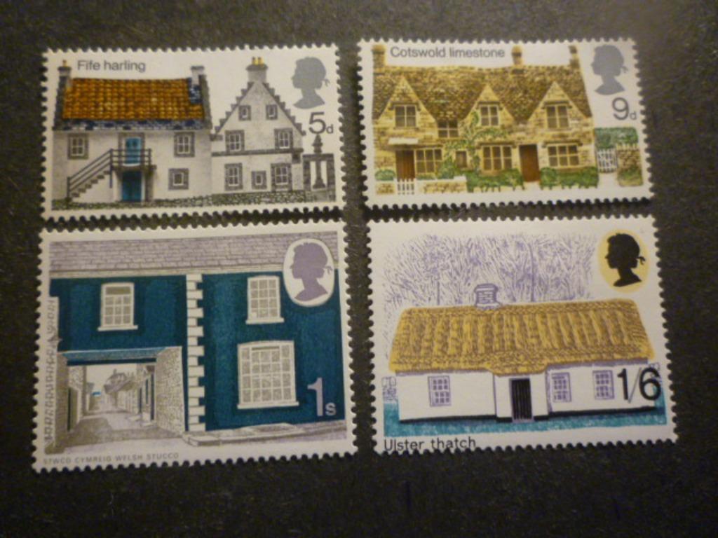 Groot-Brittannië/Grande-Bretagne 1970 Mi 535/538**, Verzenden, Postfris