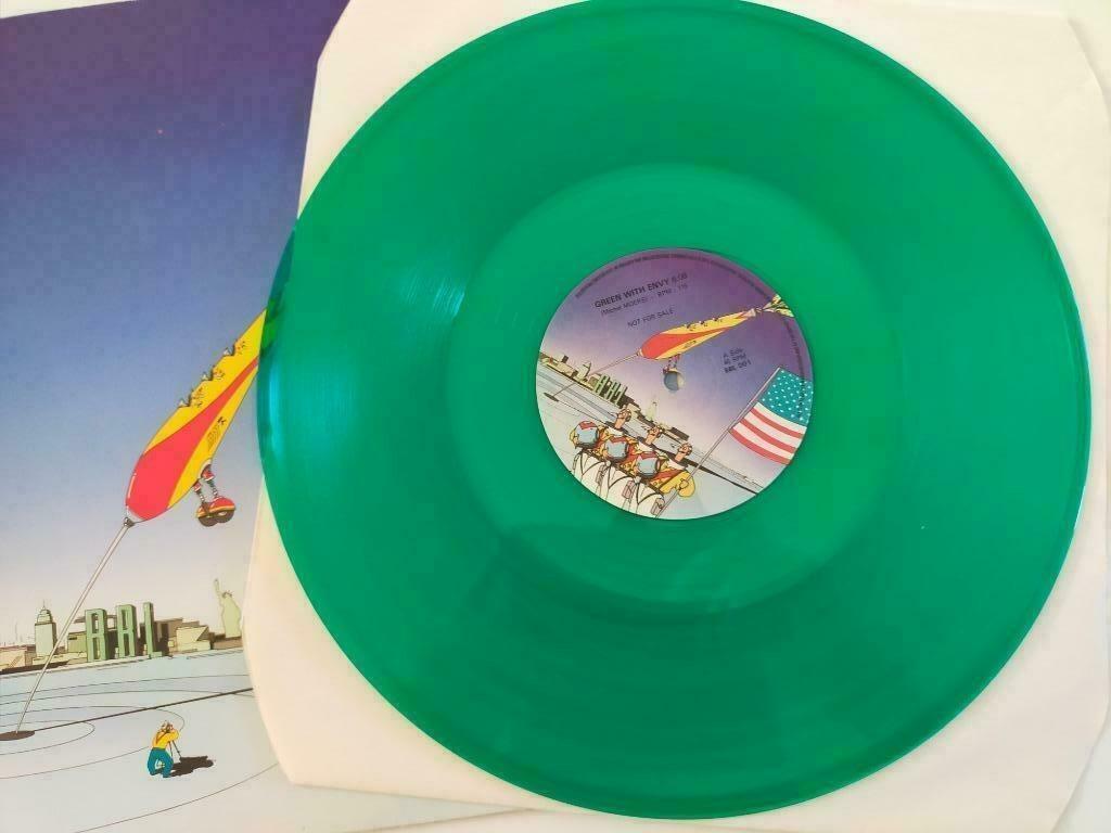 Vinyle 12" Michel Moers Green with envy Electro Synth Belpop, Enlèvement ou Envoi, 12 pouces