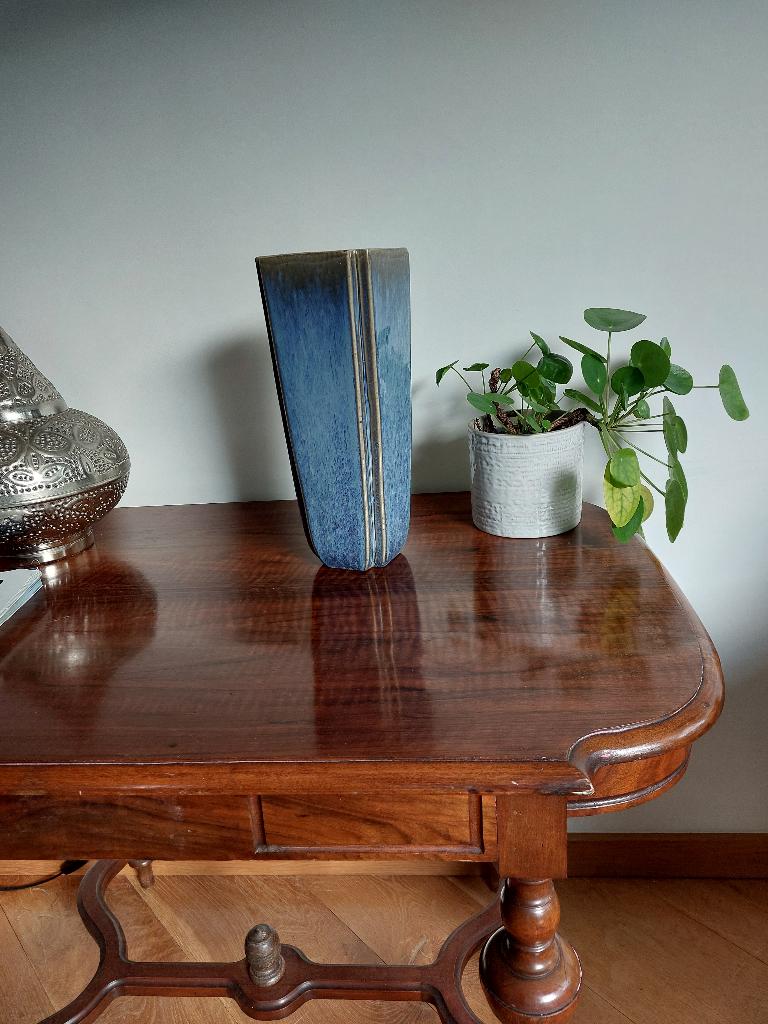 Magnifique vase Art-Déco, Enlèvement ou Envoi, Comme neuf, Poterie ou Porcelaine, Moins de 50 cm