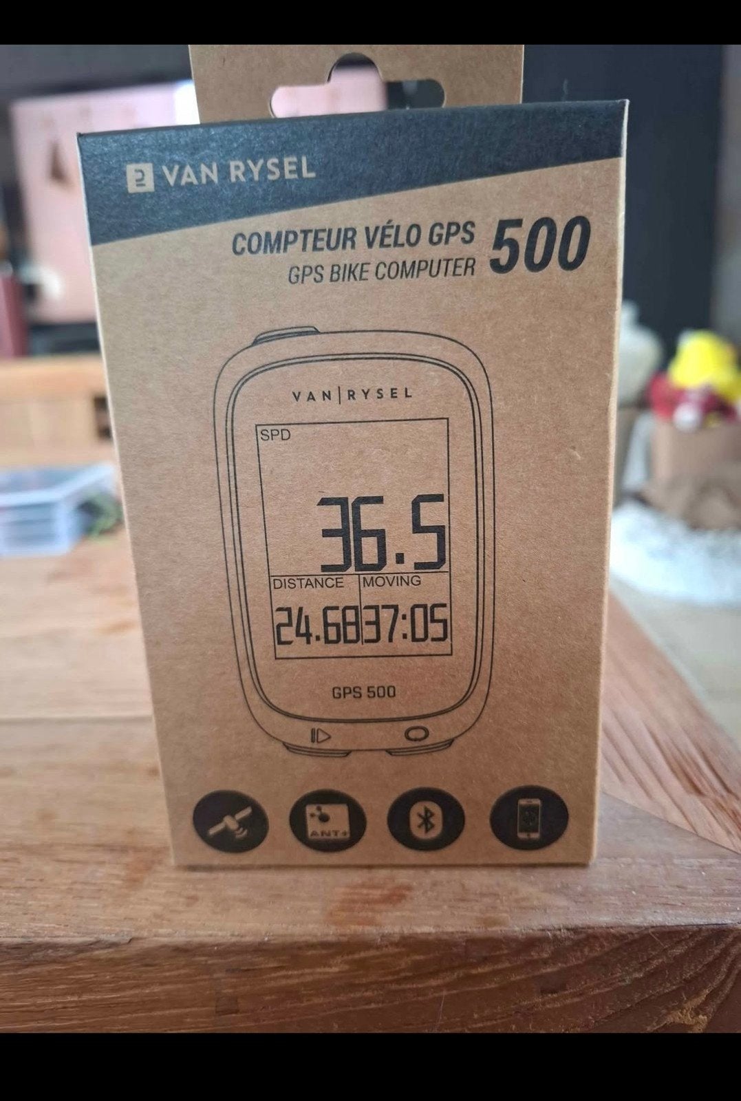 Compteur Gps vélo, Enlèvement, Capteur de fréquence cardiaque, Neuf