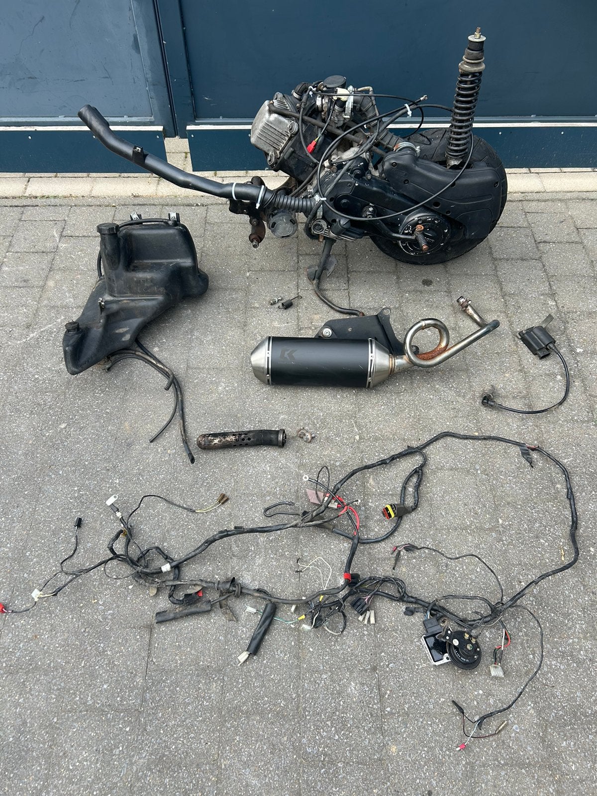 Faisceau de câblage pour réservoir Turbokit 4t2V Block 80cc, Enlèvement ou Envoi, Bloc, Piaggio