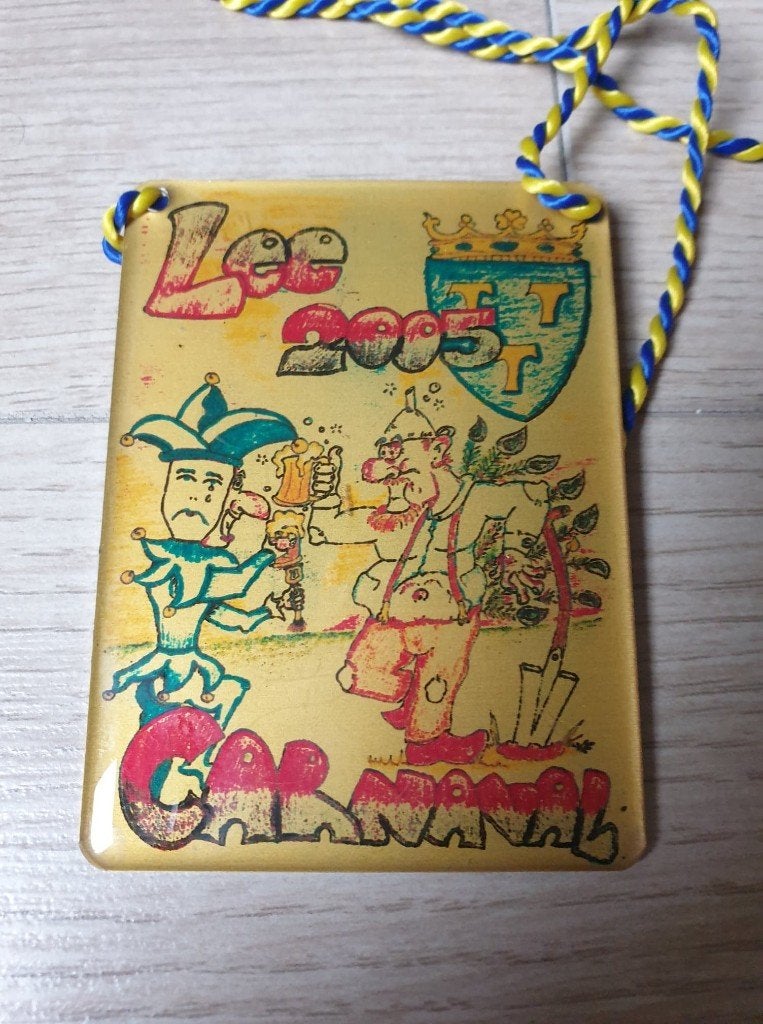Karnaval medaille Lede 2005, Enlèvement ou Envoi