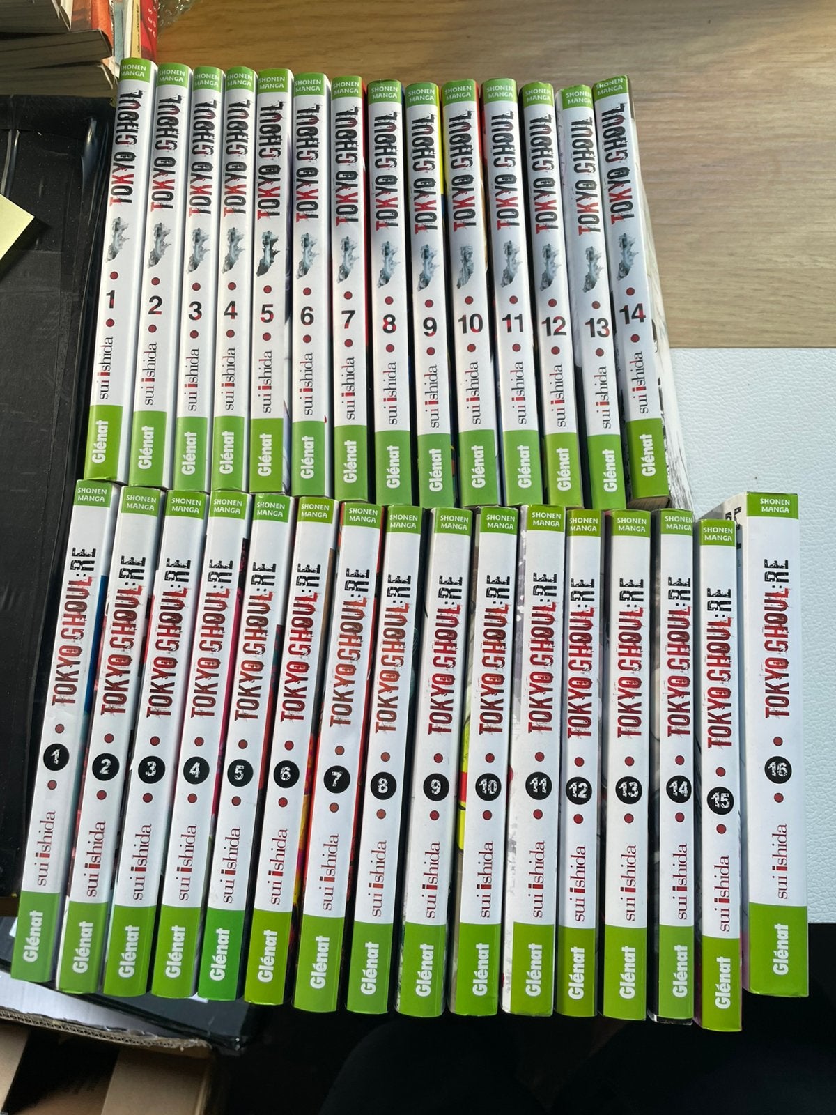 Tokyo ghoul + re intégrale en 30 tomes (14 + 16), Livres, BD | Comics, Enlèvement ou Envoi