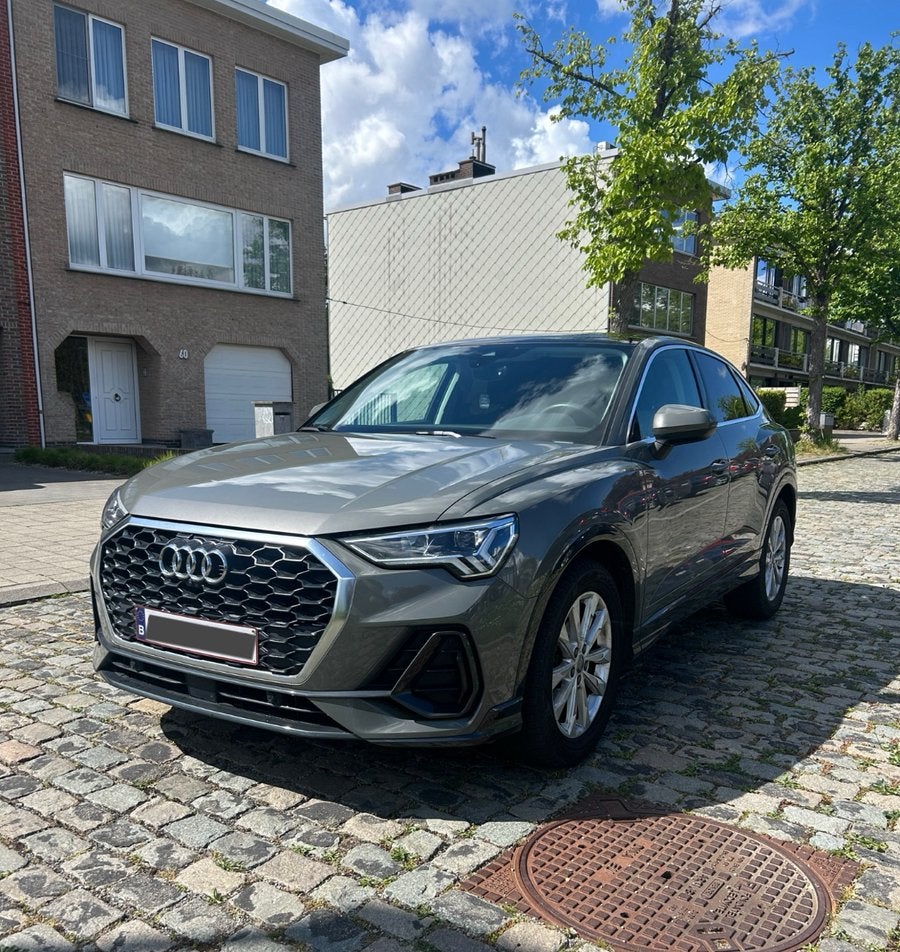 Audi Q3 Sportback | 3.5 TDI ( 2.0 ) | Euro 6d, Autos, Audi, Cuir, Entretenue par le concessionnaire, Noir, 5 portes