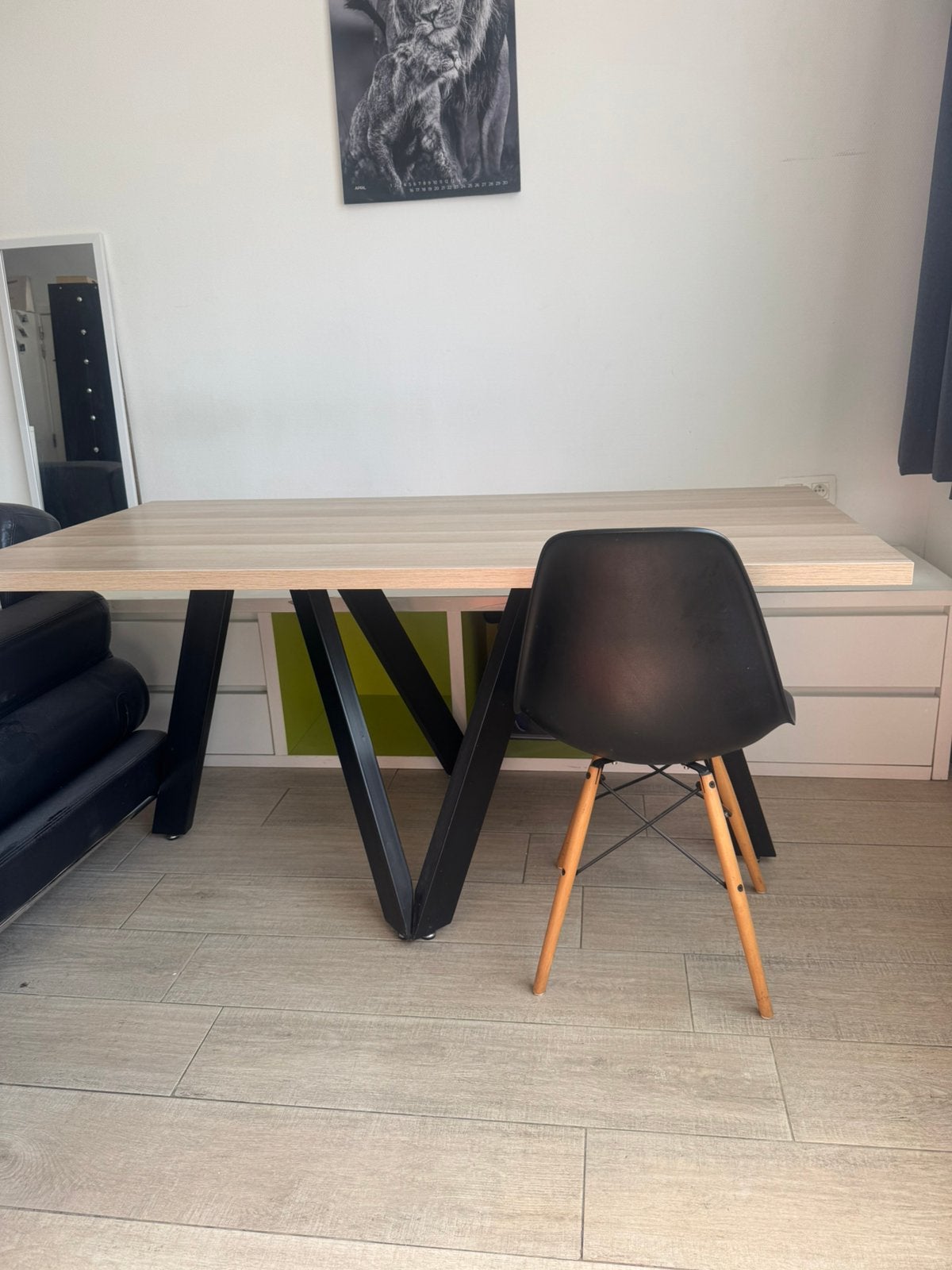 Ikea eettafel, Maison & Meubles, Ameublement | Revêtements de sol, Enlèvement, Utilisé
