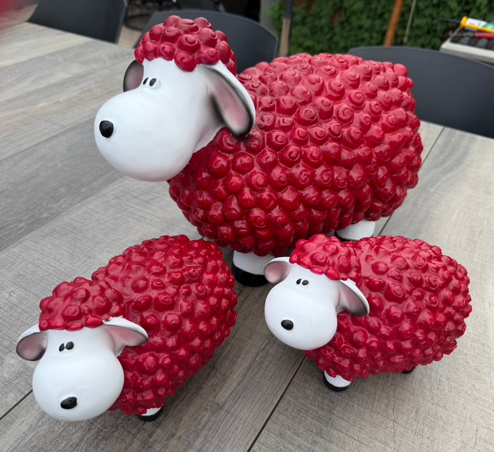 Moutons en polyester à part entière, Jardin & Terrasse, Statues de jardin, Enlèvement, Neuf