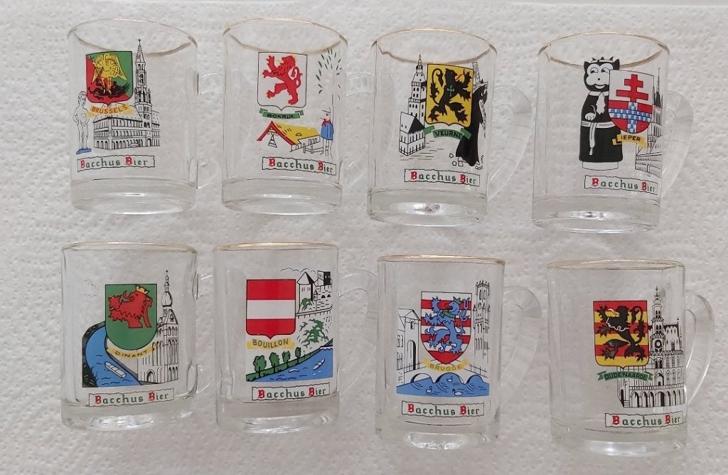 Vintage glaasjes, Verzamelen, Glas en Drinkglazen, Ophalen, Zo goed als nieuw, Overige typen