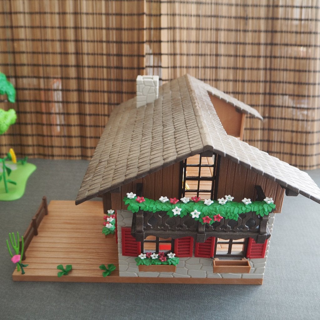 Maison Playmobil + Jardin + Playmobil+fontaine et autres..., Enlèvement, Comme neuf, Pièces détachées, Autres types